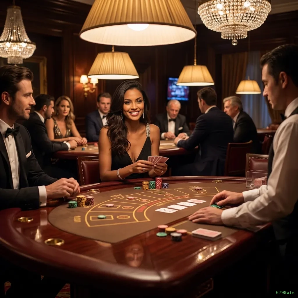 Roleta e blackjack 6798win